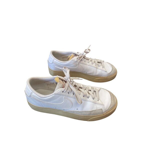 Nike Blazer Low Mens White Sneakers Size 9.5 SKU 9111 - Picture 4 of 11